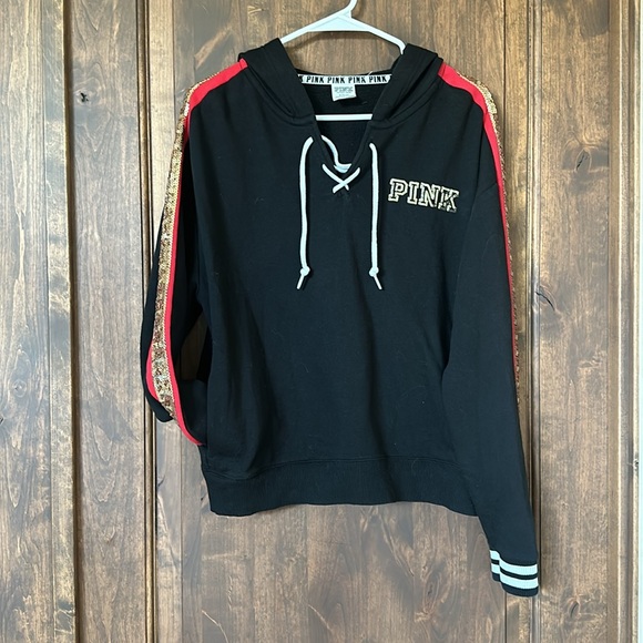 Victoria Secret Pink sequined hoodie - Picture 4 of 4